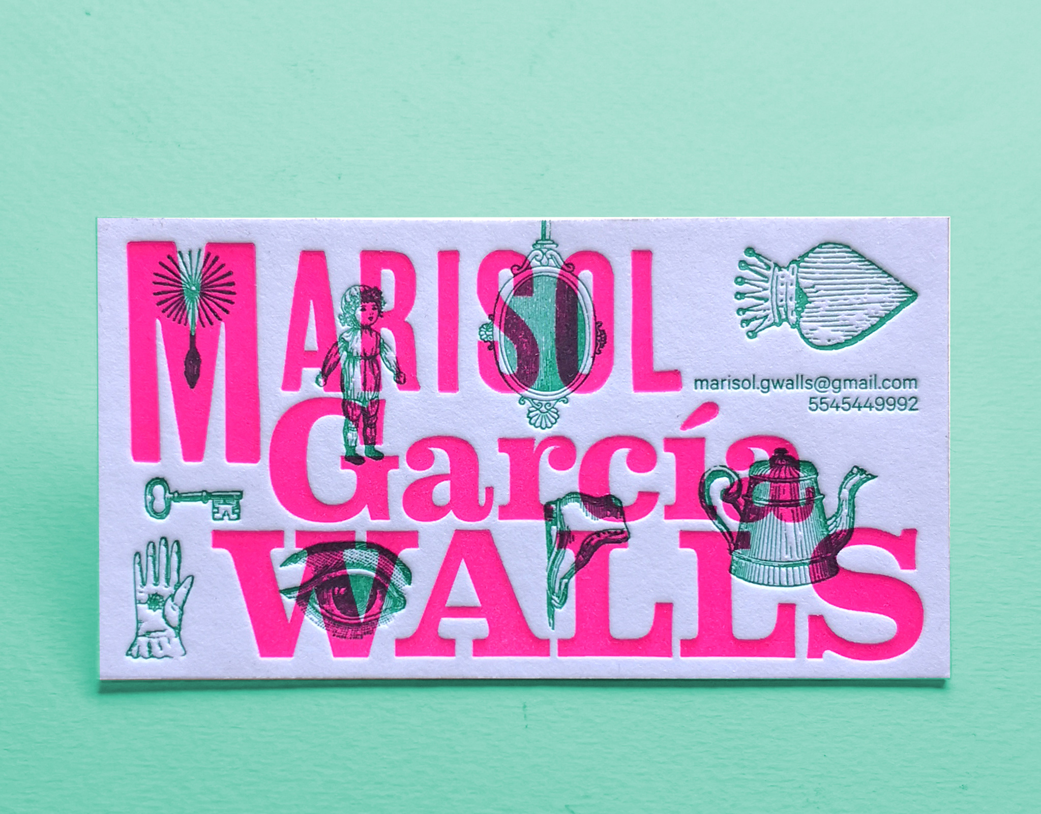 Tarjetas Marisol García Walls