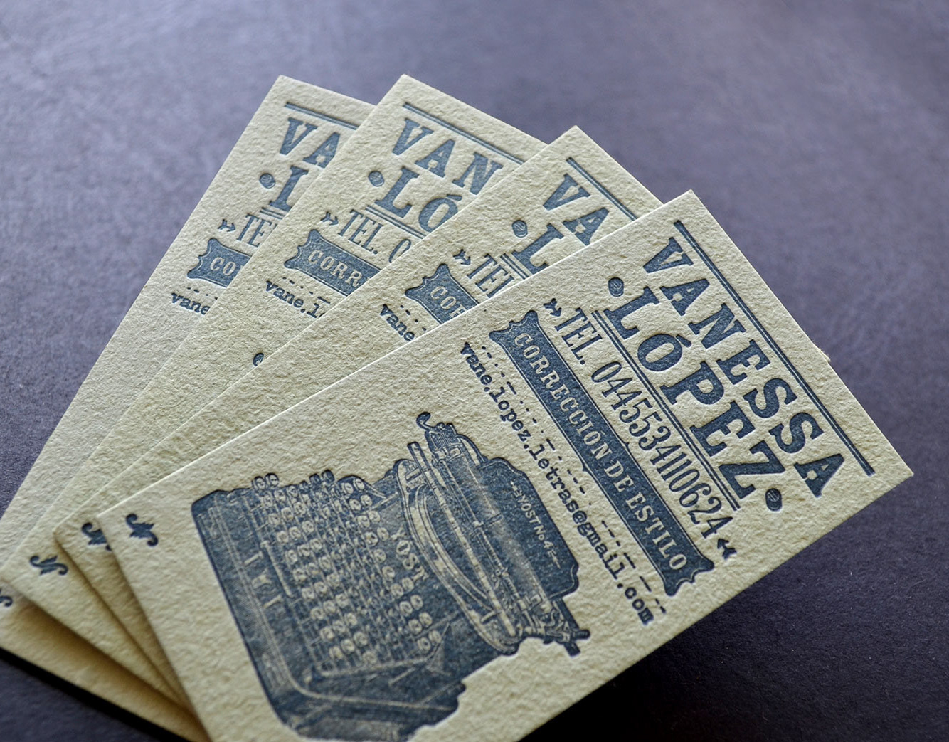 Tarjetas Vane